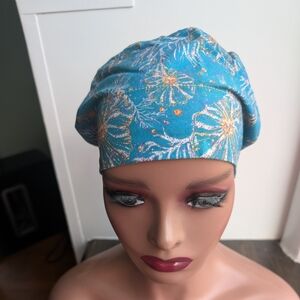 Kimkaps Sea Coral Blue Scrub Cap